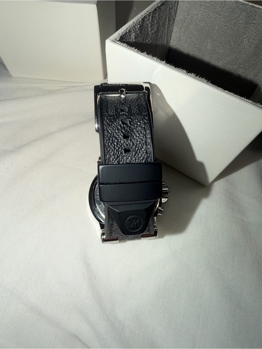 Michael Kors Gunmetal Gray Chronograph Watch - Picture 6 of 6